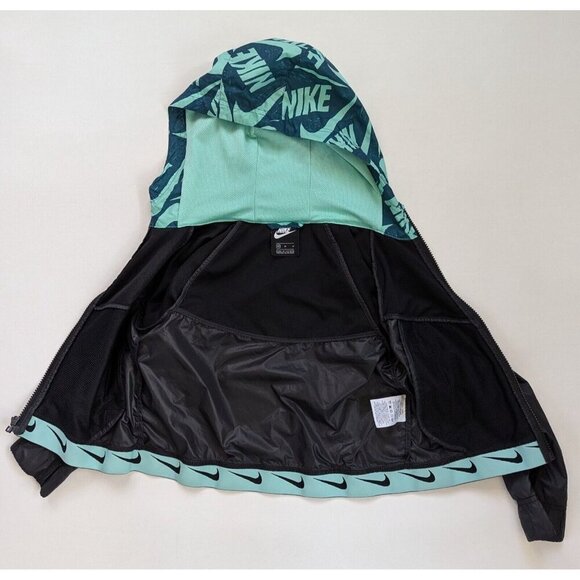 Kids Nike Windrunner Windbreaker Boys Girls Teal Size M Age 10 - 11 - Picture 5 of 10